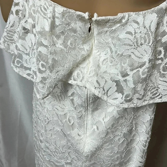 Thalia Sodi strapless lace floral dress.sz Sm,event,wedding ,graduation,classy - Picture 7 of 14